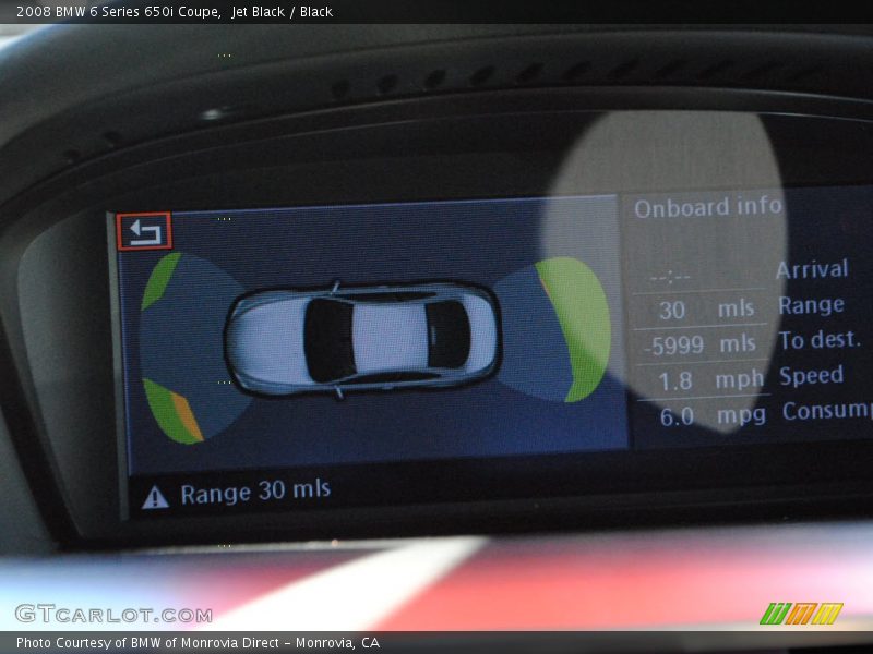 Jet Black / Black 2008 BMW 6 Series 650i Coupe