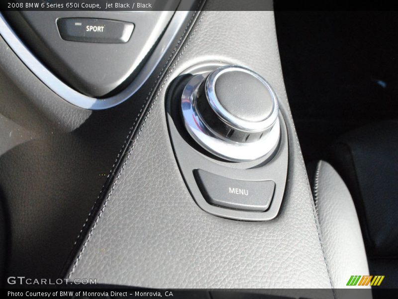 Jet Black / Black 2008 BMW 6 Series 650i Coupe