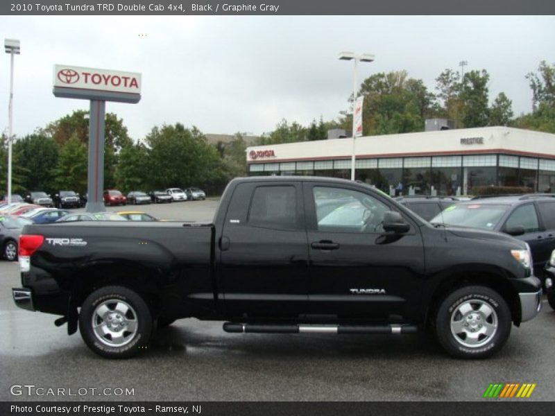 Black / Graphite Gray 2010 Toyota Tundra TRD Double Cab 4x4