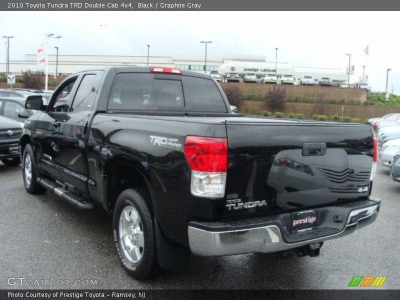 Black / Graphite Gray 2010 Toyota Tundra TRD Double Cab 4x4