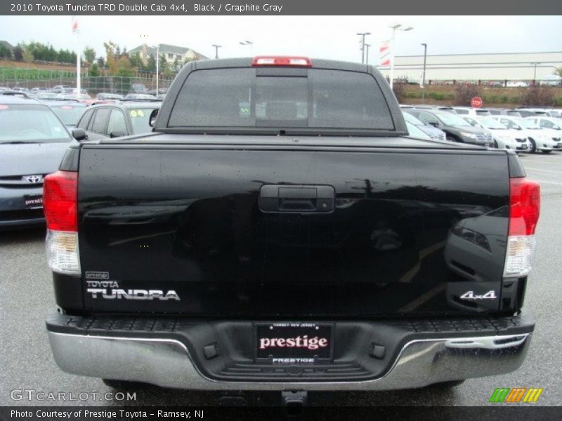 Black / Graphite Gray 2010 Toyota Tundra TRD Double Cab 4x4