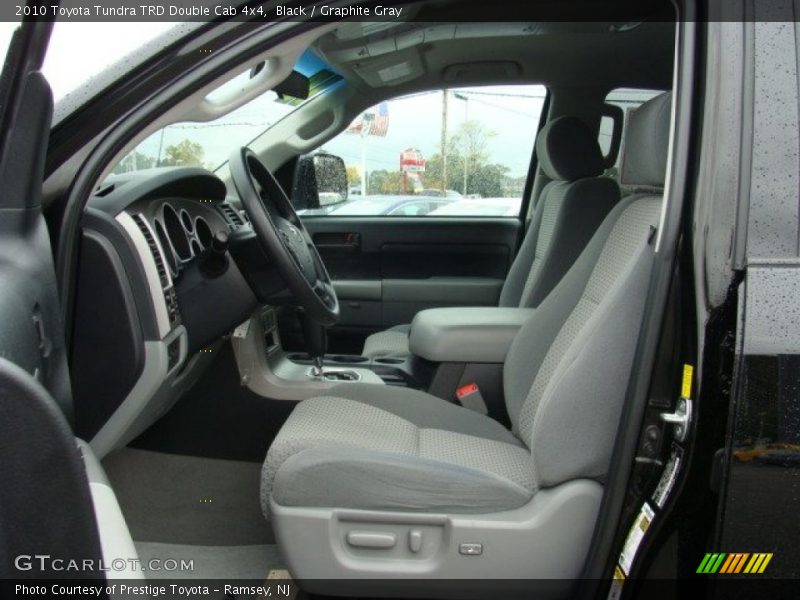 Black / Graphite Gray 2010 Toyota Tundra TRD Double Cab 4x4