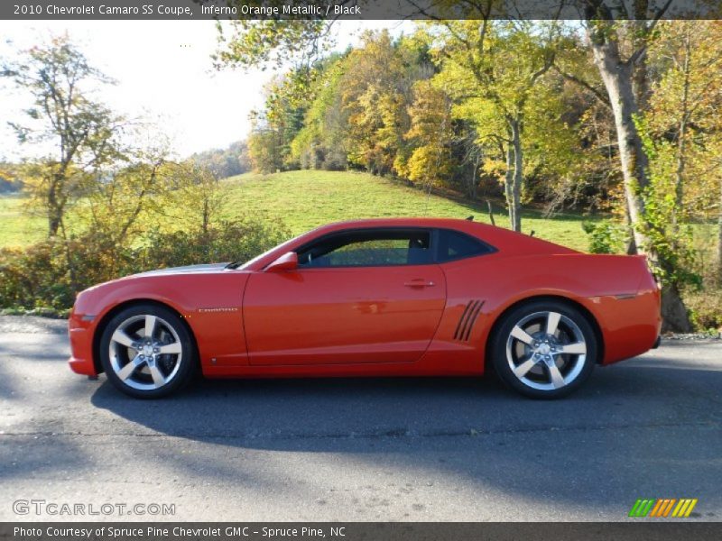  2010 Camaro SS Coupe Inferno Orange Metallic