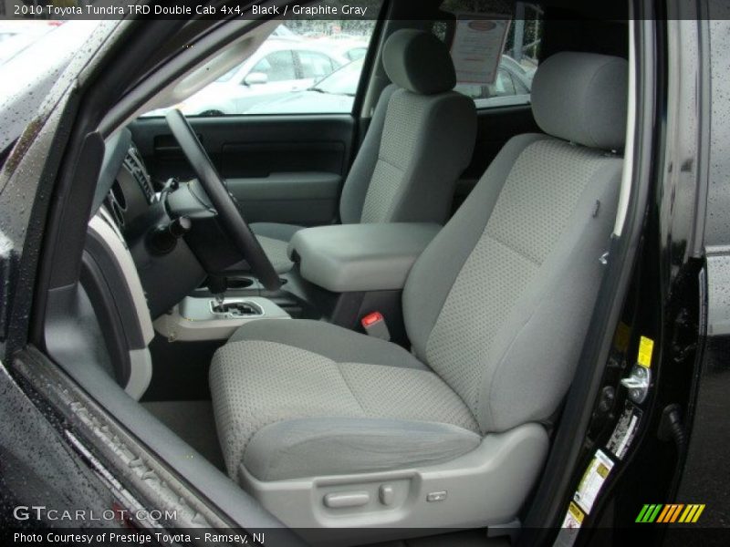 Black / Graphite Gray 2010 Toyota Tundra TRD Double Cab 4x4