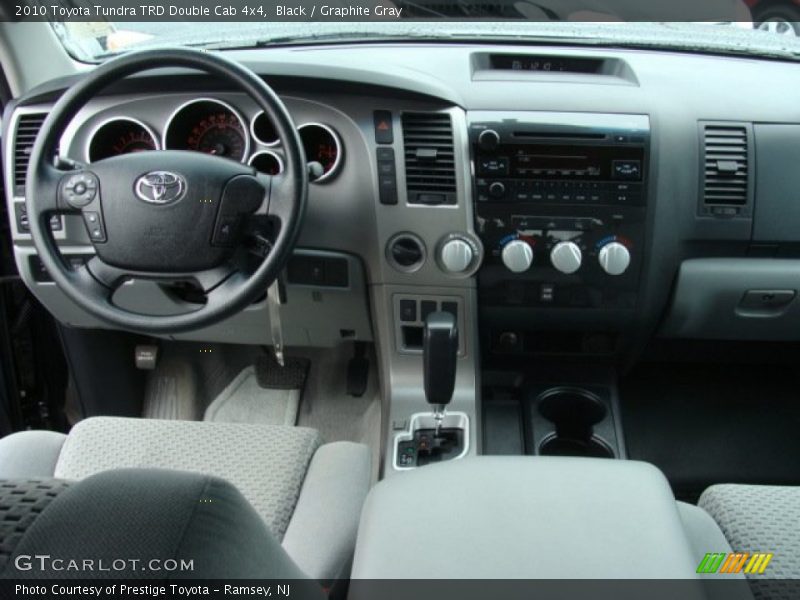 Black / Graphite Gray 2010 Toyota Tundra TRD Double Cab 4x4