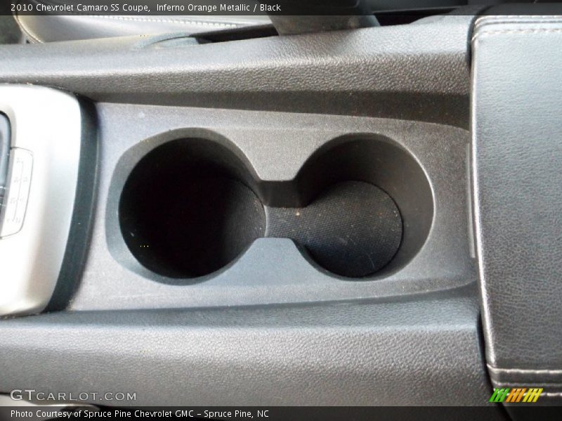 Inferno Orange Metallic / Black 2010 Chevrolet Camaro SS Coupe