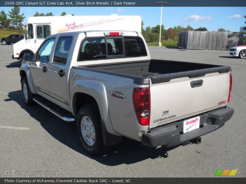 Silver Birch Metallic / Dark Pewter 2006 GMC Canyon SLT Crew Cab 4x4