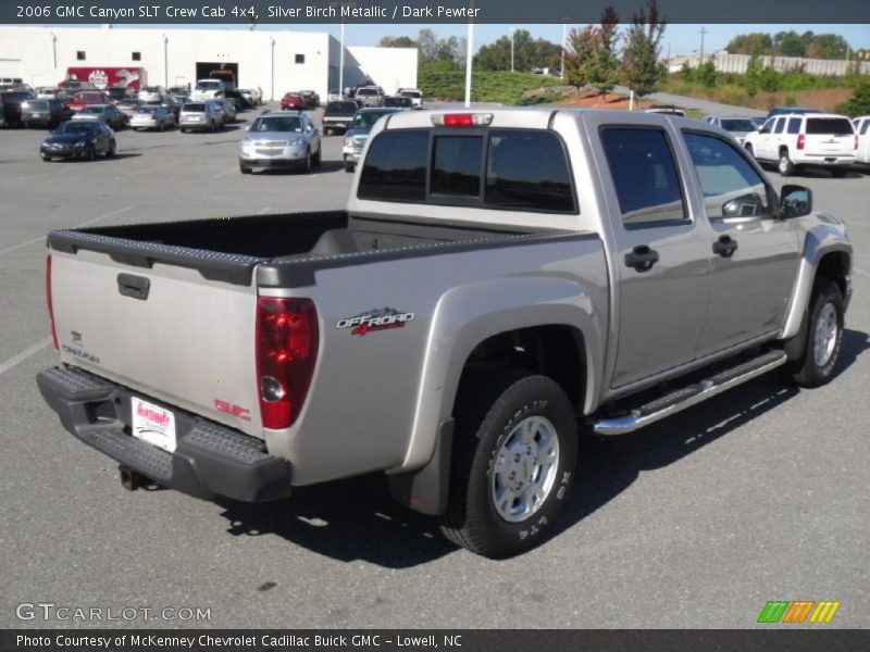 Silver Birch Metallic / Dark Pewter 2006 GMC Canyon SLT Crew Cab 4x4