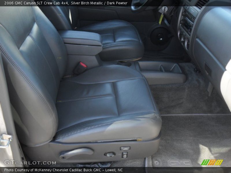 Silver Birch Metallic / Dark Pewter 2006 GMC Canyon SLT Crew Cab 4x4