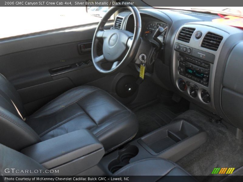 Silver Birch Metallic / Dark Pewter 2006 GMC Canyon SLT Crew Cab 4x4