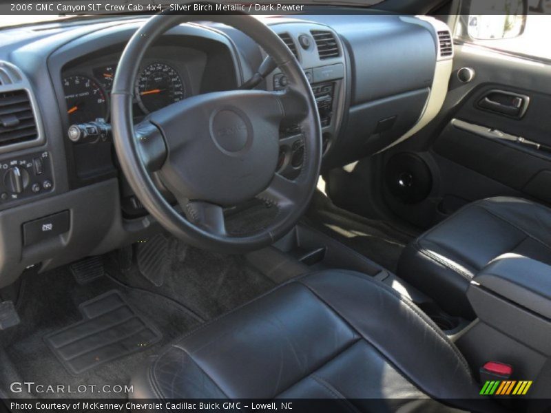 Dark Pewter Interior - 2006 Canyon SLT Crew Cab 4x4 