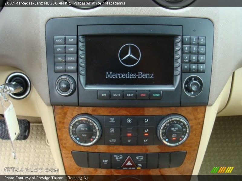 Alabaster White / Macadamia 2007 Mercedes-Benz ML 350 4Matic