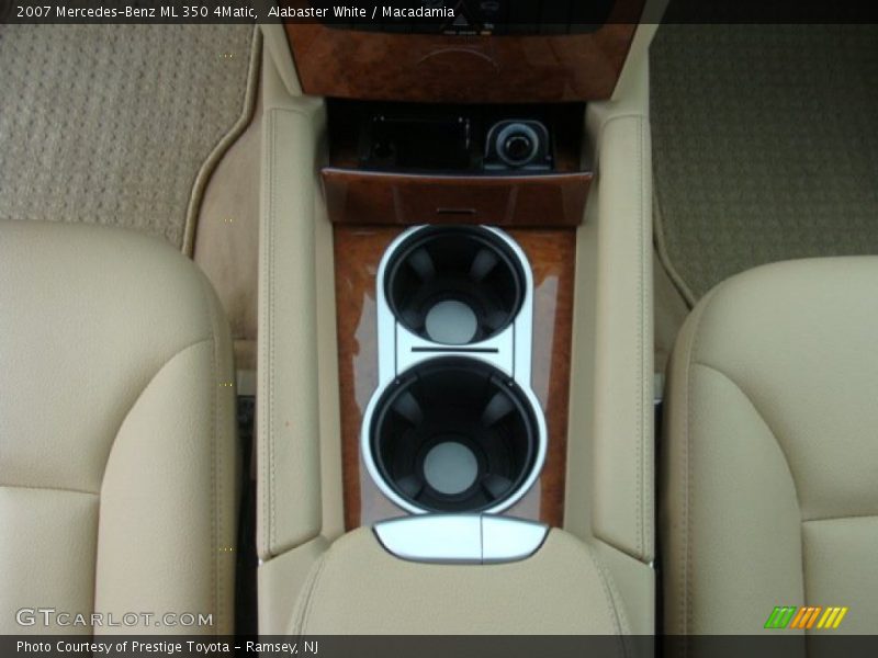 Alabaster White / Macadamia 2007 Mercedes-Benz ML 350 4Matic