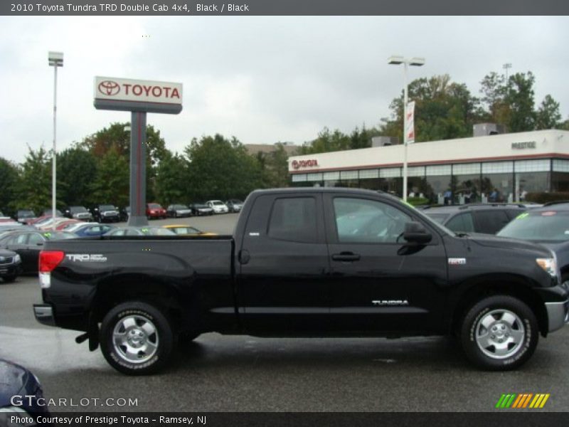 Black / Black 2010 Toyota Tundra TRD Double Cab 4x4