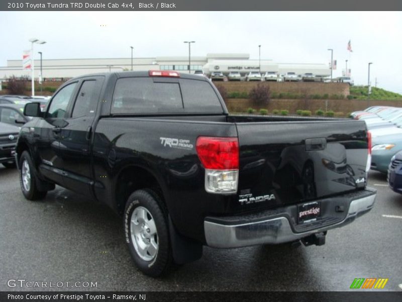 Black / Black 2010 Toyota Tundra TRD Double Cab 4x4