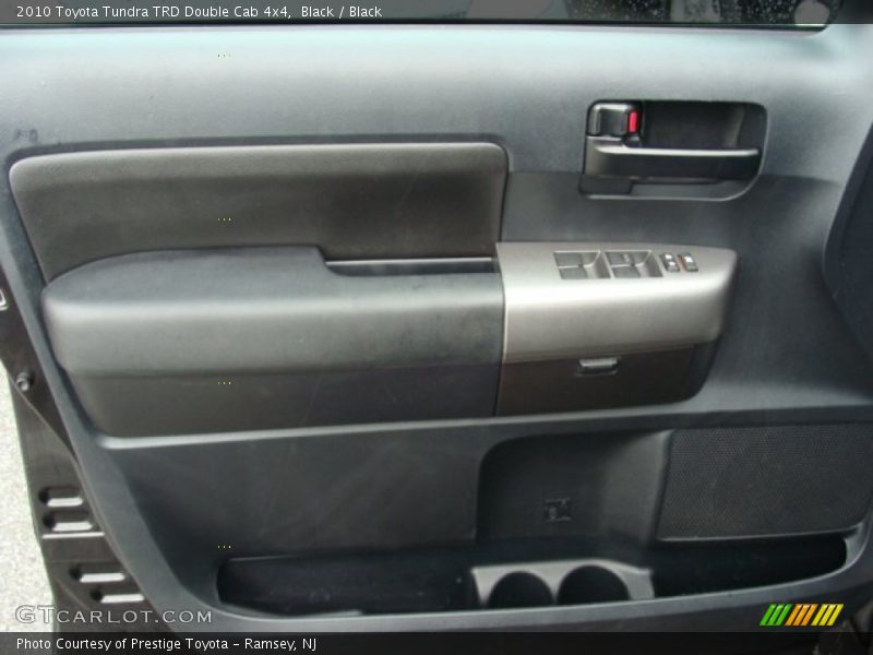 Black / Black 2010 Toyota Tundra TRD Double Cab 4x4