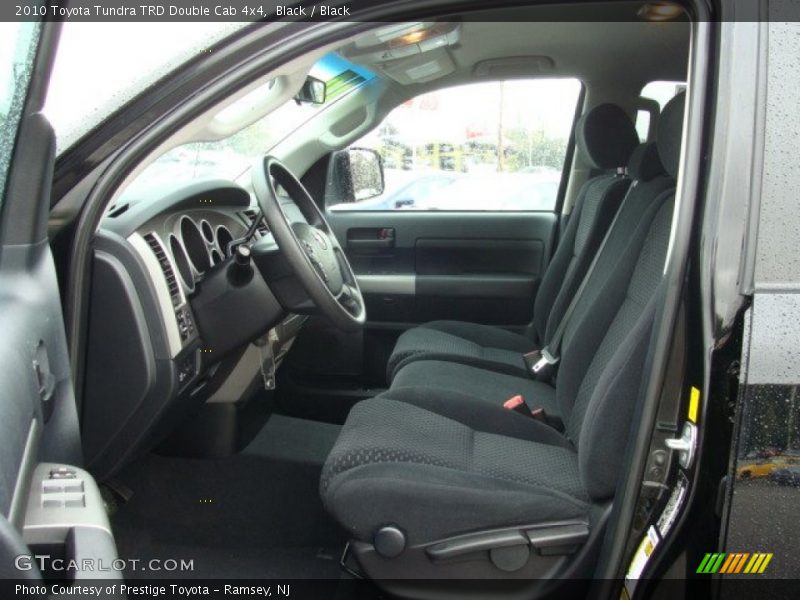 Black / Black 2010 Toyota Tundra TRD Double Cab 4x4