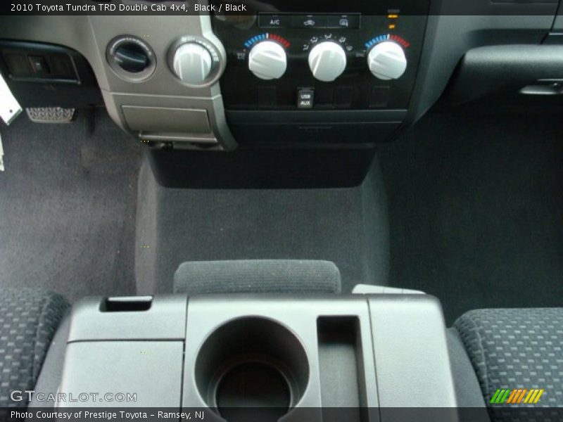 Black / Black 2010 Toyota Tundra TRD Double Cab 4x4