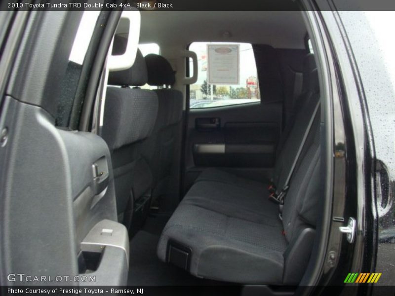 Black / Black 2010 Toyota Tundra TRD Double Cab 4x4