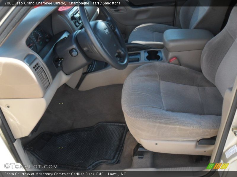 Champagne Pearl / Sandstone 2001 Jeep Grand Cherokee Laredo