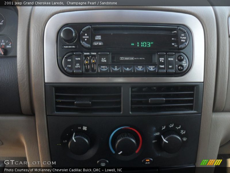 Champagne Pearl / Sandstone 2001 Jeep Grand Cherokee Laredo