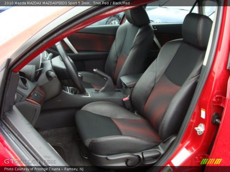  2010 MAZDA3 MAZDASPEED3 Sport 5 Door Black/Red Interior