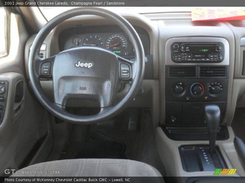Champagne Pearl / Sandstone 2001 Jeep Grand Cherokee Laredo