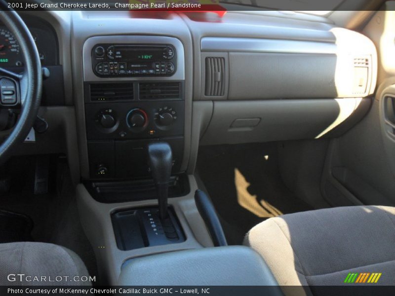 Champagne Pearl / Sandstone 2001 Jeep Grand Cherokee Laredo