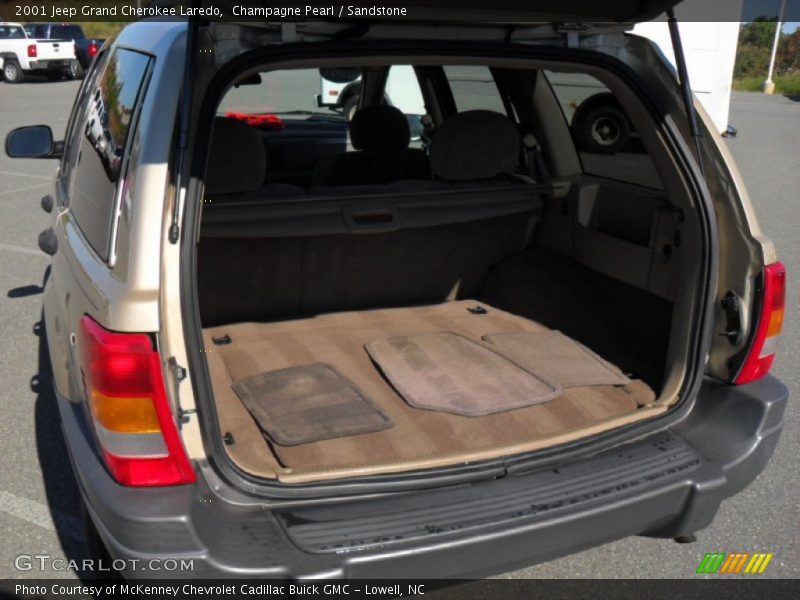 Champagne Pearl / Sandstone 2001 Jeep Grand Cherokee Laredo