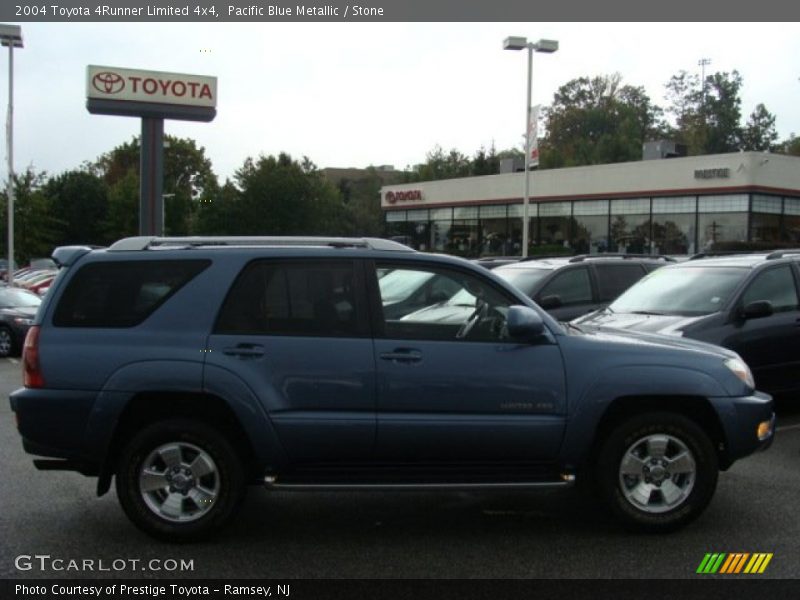 Pacific Blue Metallic / Stone 2004 Toyota 4Runner Limited 4x4