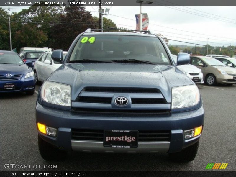 Pacific Blue Metallic / Stone 2004 Toyota 4Runner Limited 4x4