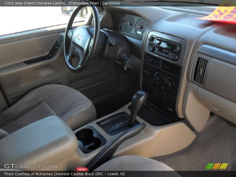 Champagne Pearl / Sandstone 2001 Jeep Grand Cherokee Laredo