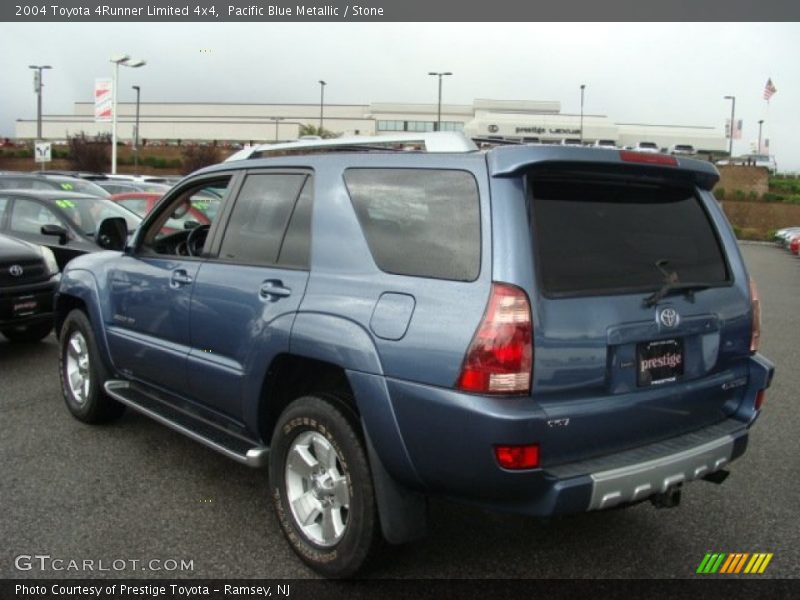 Pacific Blue Metallic / Stone 2004 Toyota 4Runner Limited 4x4
