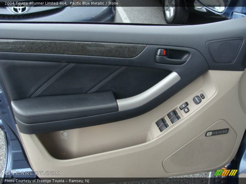Pacific Blue Metallic / Stone 2004 Toyota 4Runner Limited 4x4