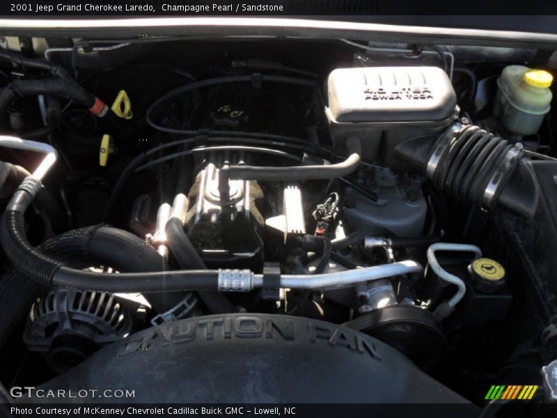 Champagne Pearl / Sandstone 2001 Jeep Grand Cherokee Laredo