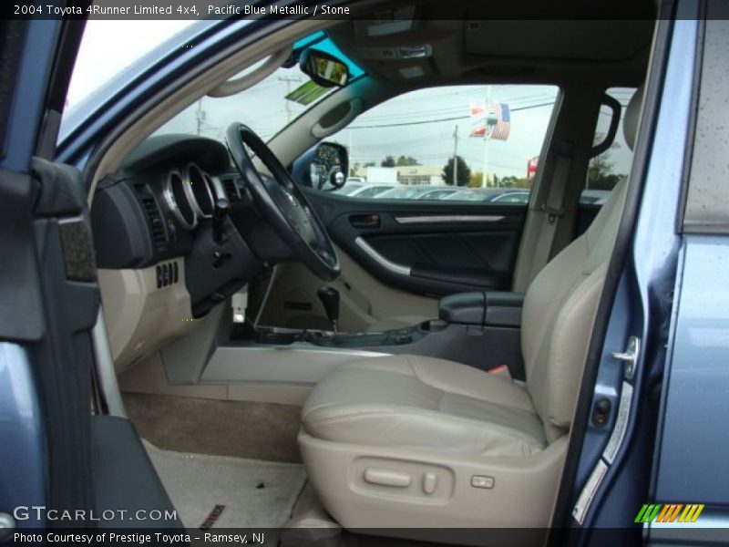 Pacific Blue Metallic / Stone 2004 Toyota 4Runner Limited 4x4
