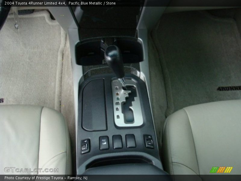 Pacific Blue Metallic / Stone 2004 Toyota 4Runner Limited 4x4