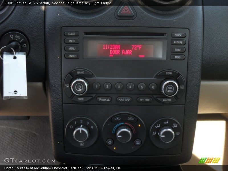 Sedona Beige Metallic / Light Taupe 2006 Pontiac G6 V6 Sedan