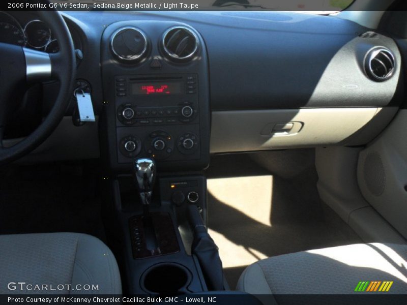 Sedona Beige Metallic / Light Taupe 2006 Pontiac G6 V6 Sedan