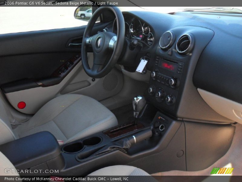Sedona Beige Metallic / Light Taupe 2006 Pontiac G6 V6 Sedan