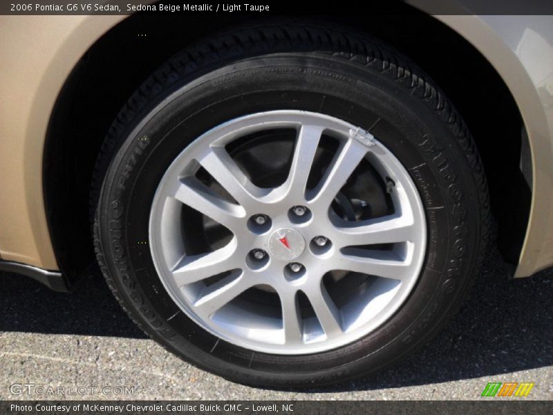 Sedona Beige Metallic / Light Taupe 2006 Pontiac G6 V6 Sedan