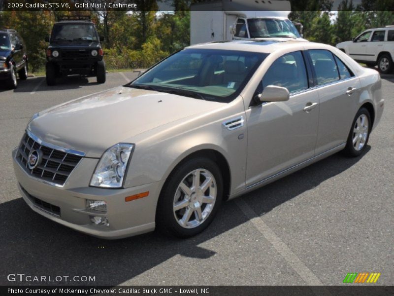 Gold Mist / Cashmere 2009 Cadillac STS V6