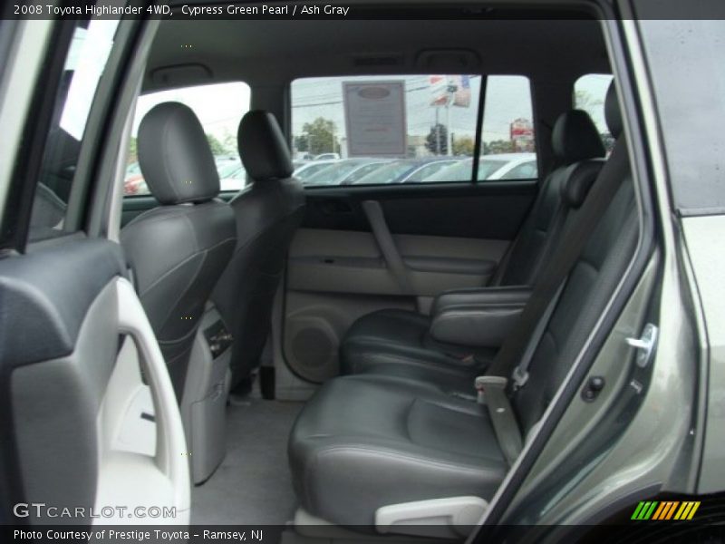 Cypress Green Pearl / Ash Gray 2008 Toyota Highlander 4WD