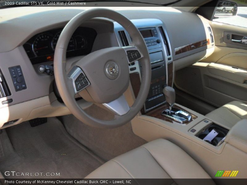 Gold Mist / Cashmere 2009 Cadillac STS V6