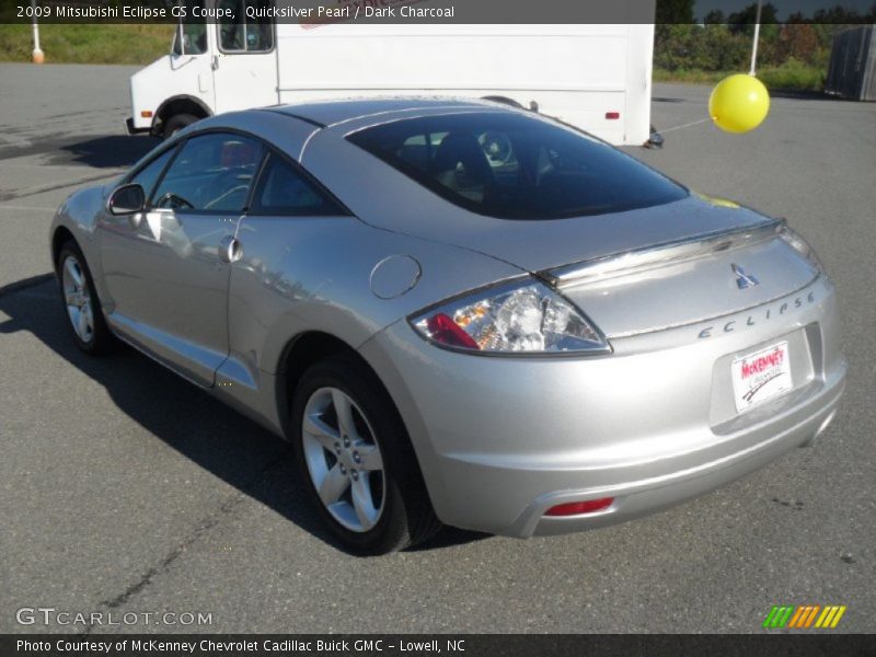 Quicksilver Pearl / Dark Charcoal 2009 Mitsubishi Eclipse GS Coupe