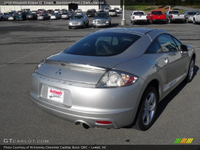 Quicksilver Pearl / Dark Charcoal 2009 Mitsubishi Eclipse GS Coupe