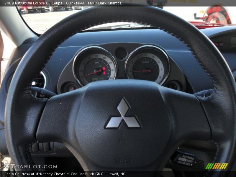 Quicksilver Pearl / Dark Charcoal 2009 Mitsubishi Eclipse GS Coupe