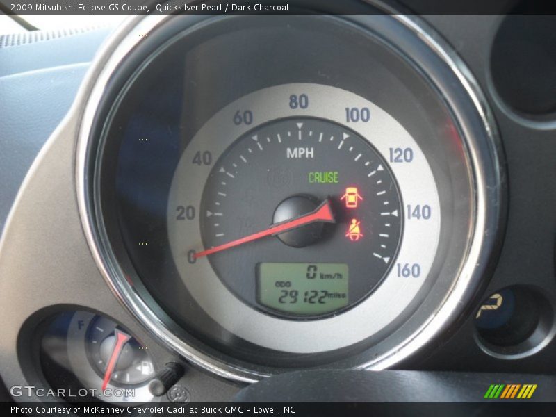 Quicksilver Pearl / Dark Charcoal 2009 Mitsubishi Eclipse GS Coupe