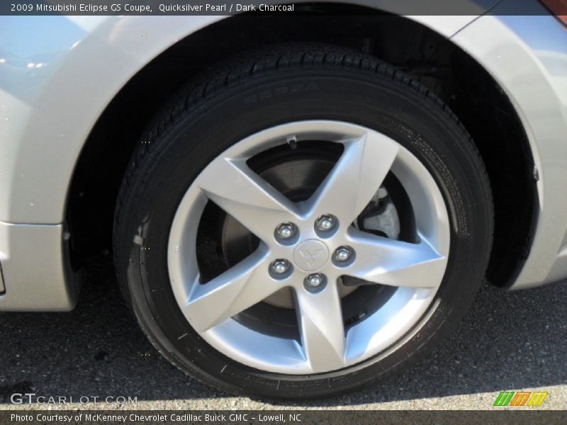 Quicksilver Pearl / Dark Charcoal 2009 Mitsubishi Eclipse GS Coupe
