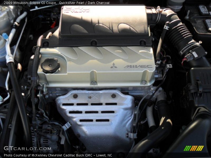 Quicksilver Pearl / Dark Charcoal 2009 Mitsubishi Eclipse GS Coupe